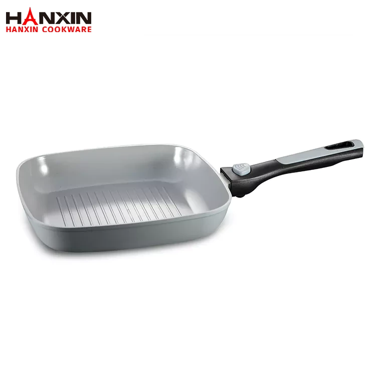Aluminiowa kuta ceramiczna patelnia grillowa