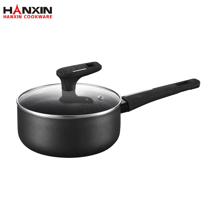 Aluminum Non-Stick Marble Coating Sauce Pan